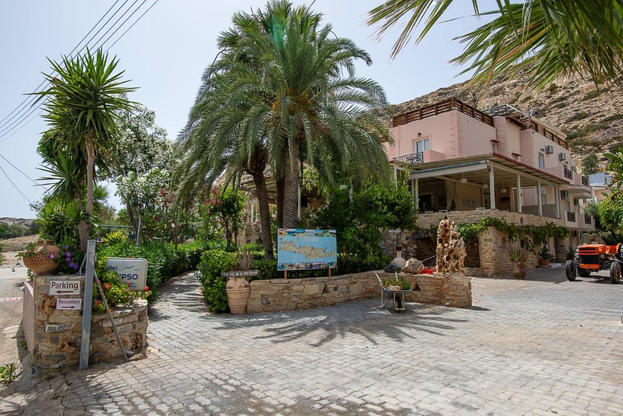 Calypso Hotel Matala Exterior foto