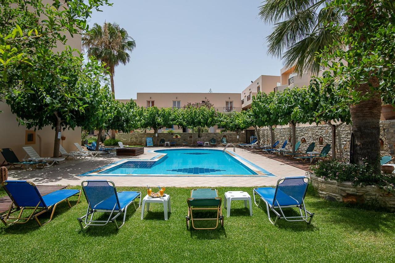Calypso Hotel Matala Exterior foto