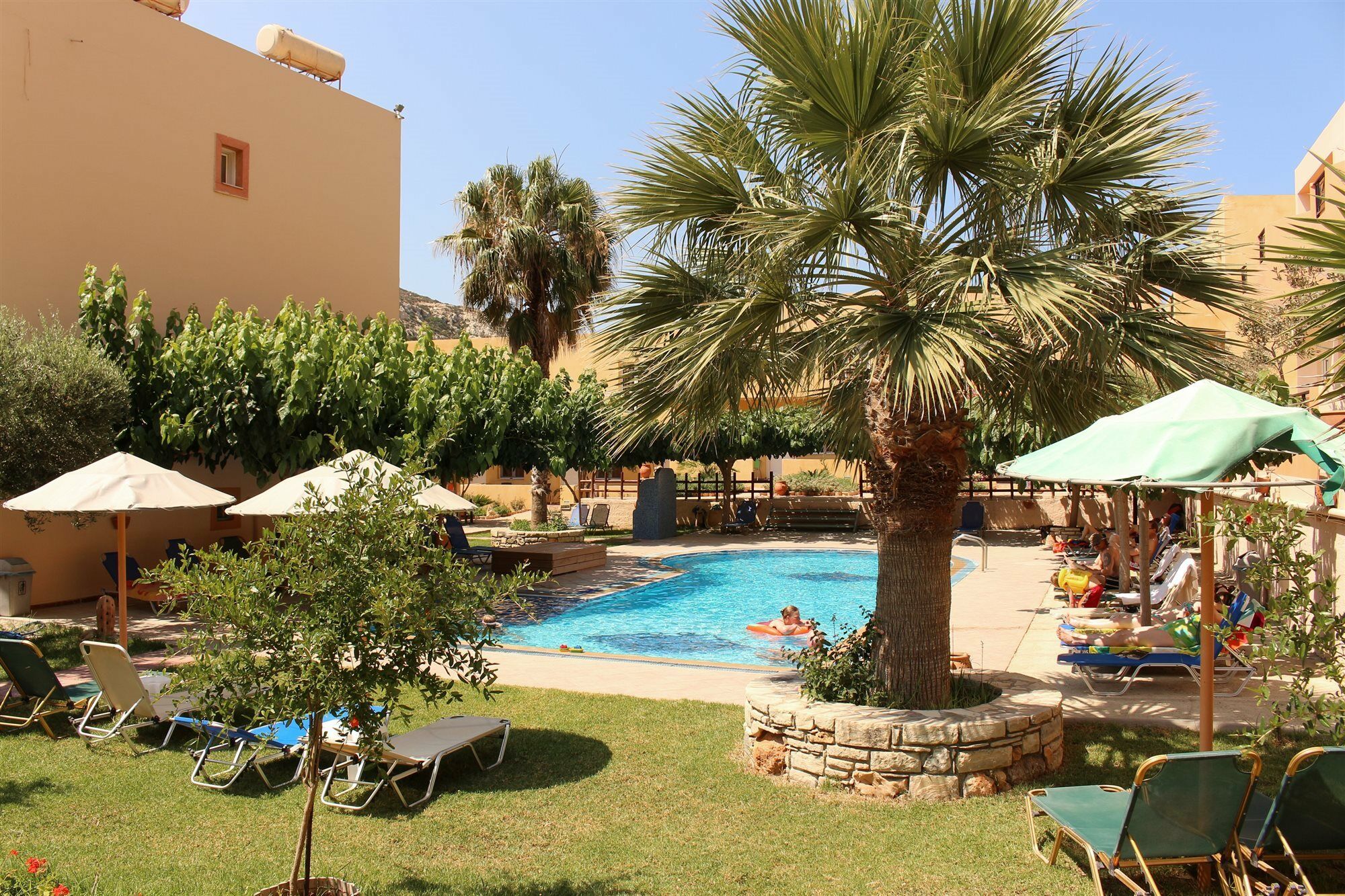 Calypso Hotel Matala Exterior foto